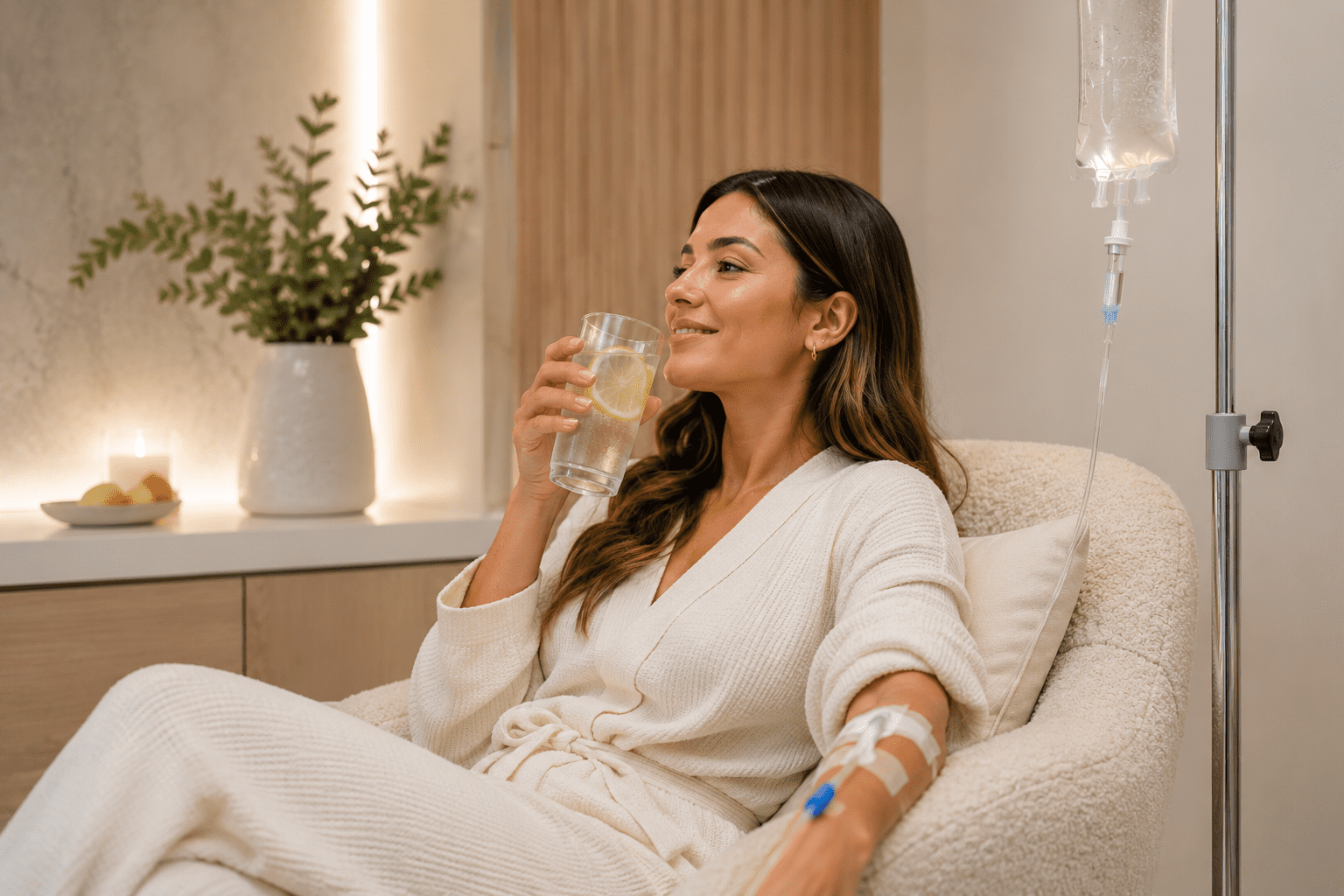 IV treatments for hydration, immunity and other customizable add-ons at FACE/FIT in Houston